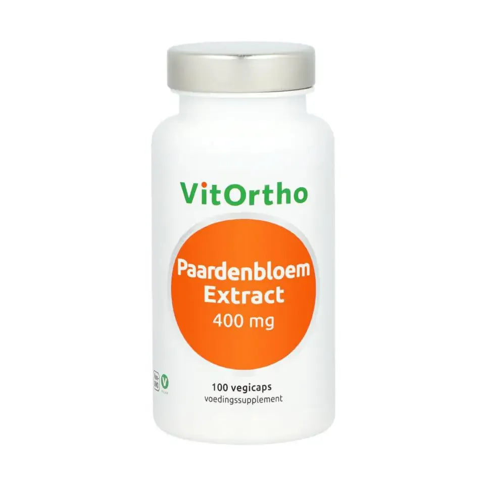 Vitortho Paardenbloem extract 400 mg 100 vcaps