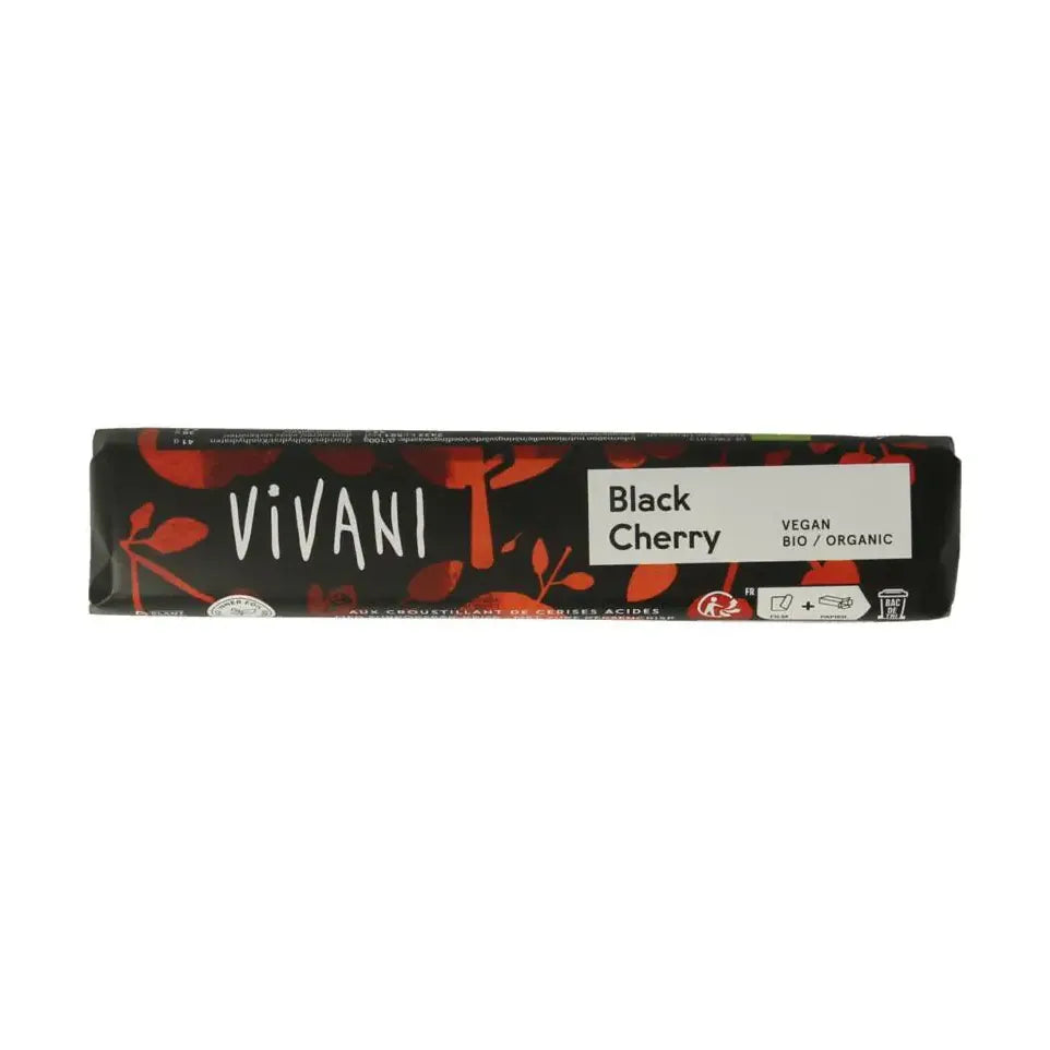 Vivani Chocolate To Go black cherry 35 gram