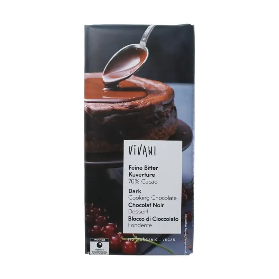 Vivani dark cooking choco biologisch 150 gram
