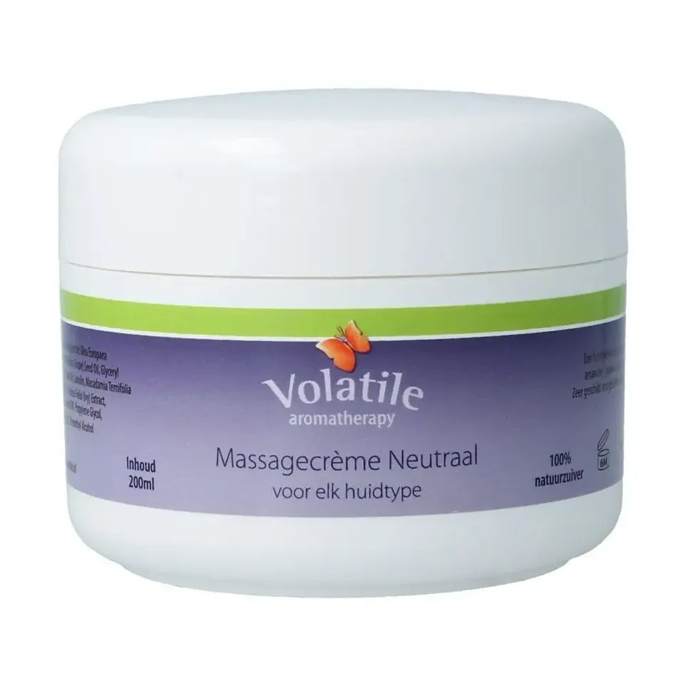 Volatile Massagecreme neutraal 200 ml