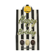 Voor Jou Cadeau doos black & white happy birthday 100 gram