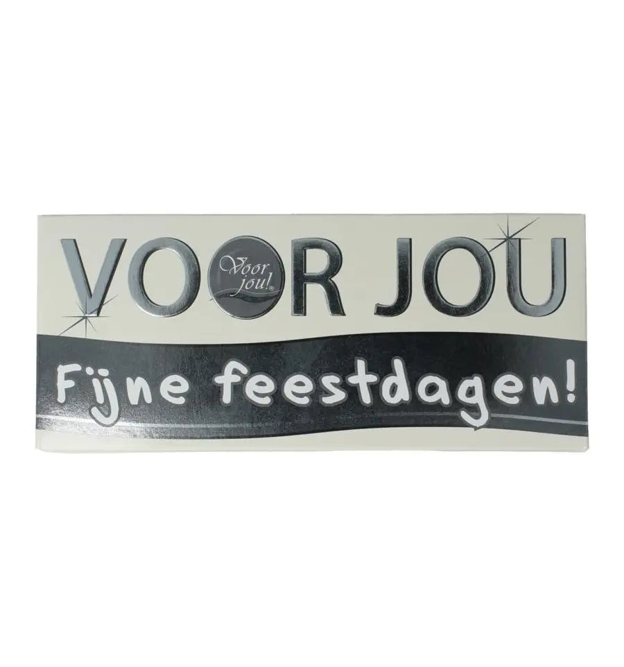 Voor Jou Wensreep fijne feestdagen 70 gram