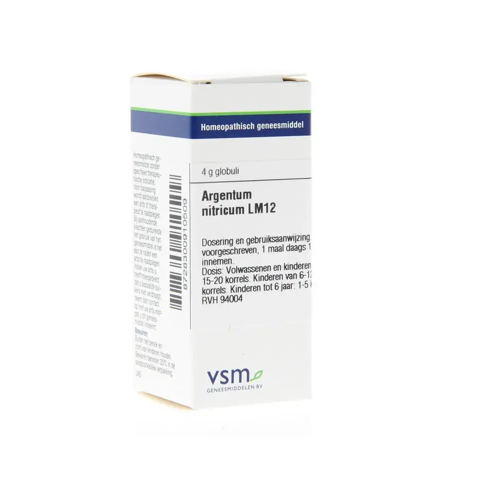 VSM Argentum nitricum LM12 4 gram globuli