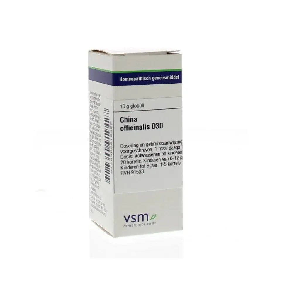 VSM China officinalis D30 10 gram globuli