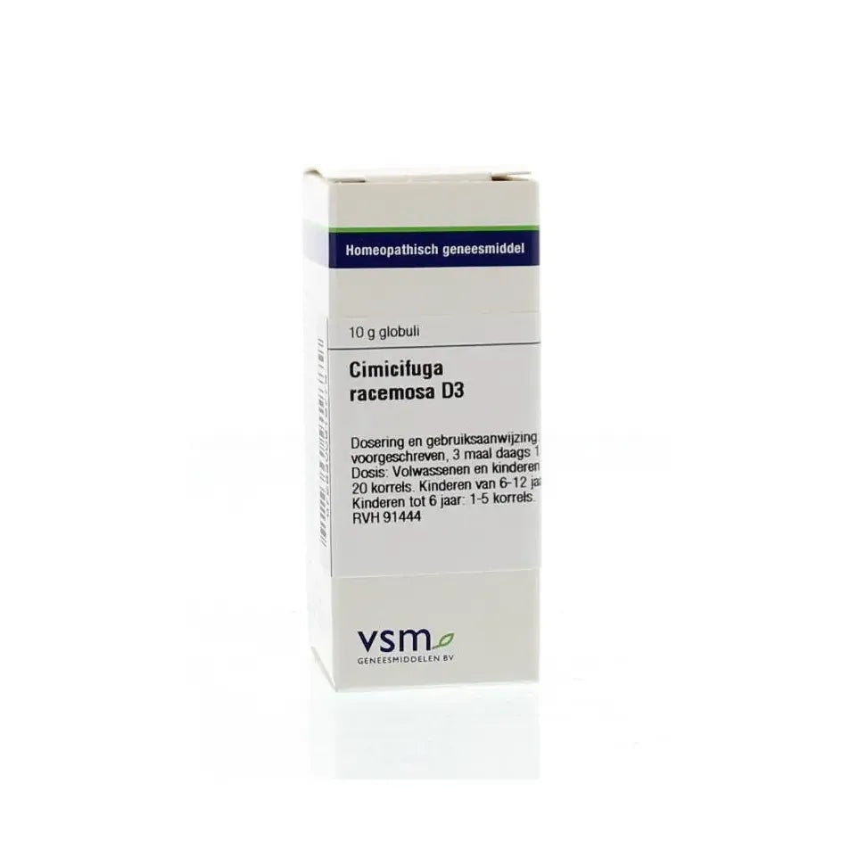 VSM Cimicifuga racemosa D3 10 gram globuli