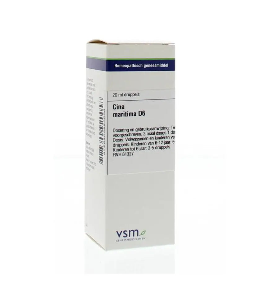 VSM Cina maritima D6 20 ml druppels