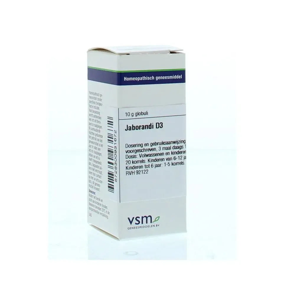 VSM Jaborandi D3 10 gram globuli