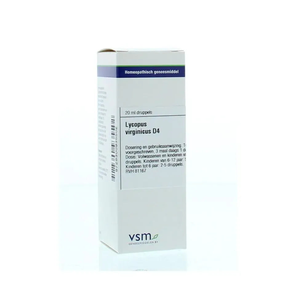 VSM Lycopus virginicus D4 20 ml druppels