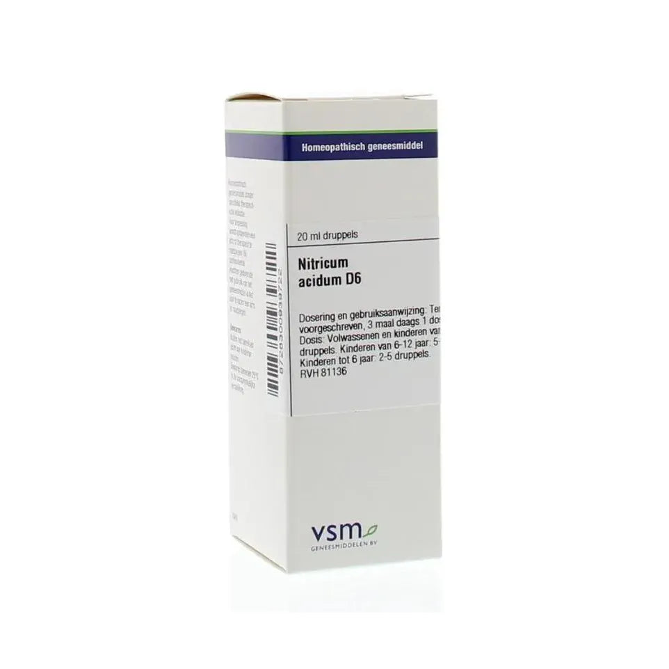 VSM Nitricum acidum D6 20 ml druppels