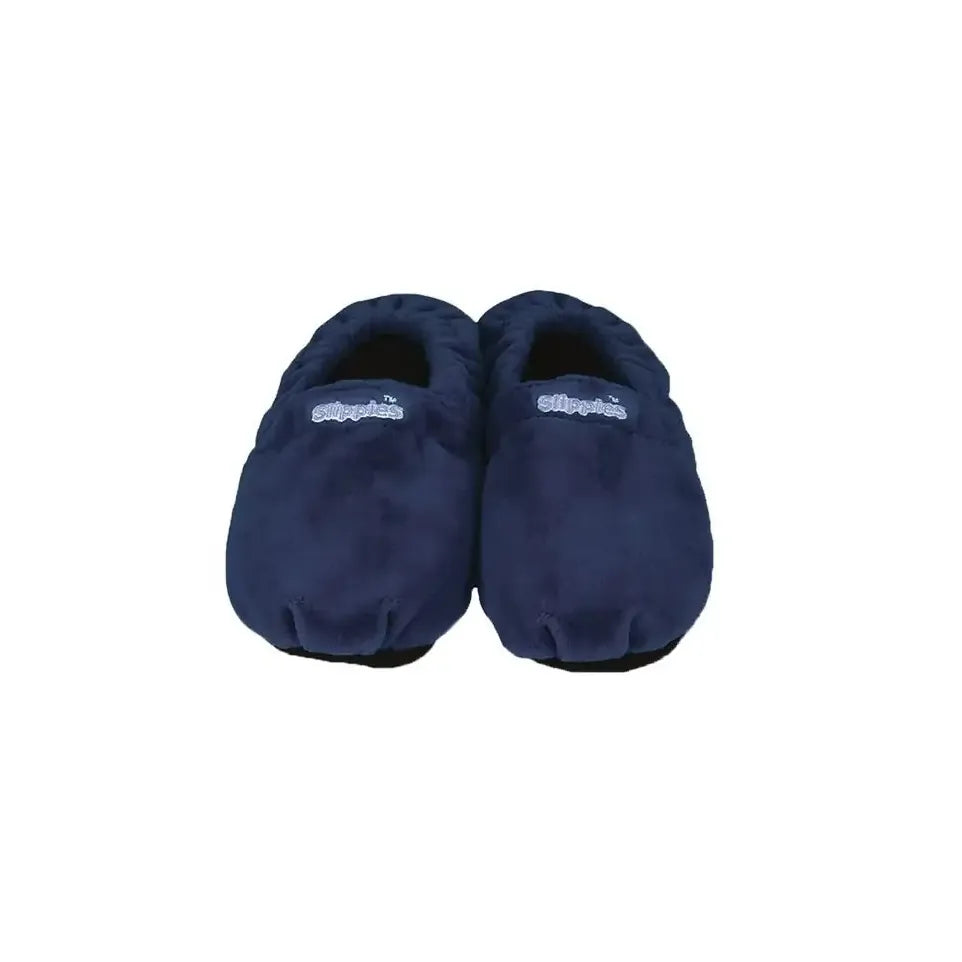 Warmies Slippies maat 8-11 (41-45) donker blauw