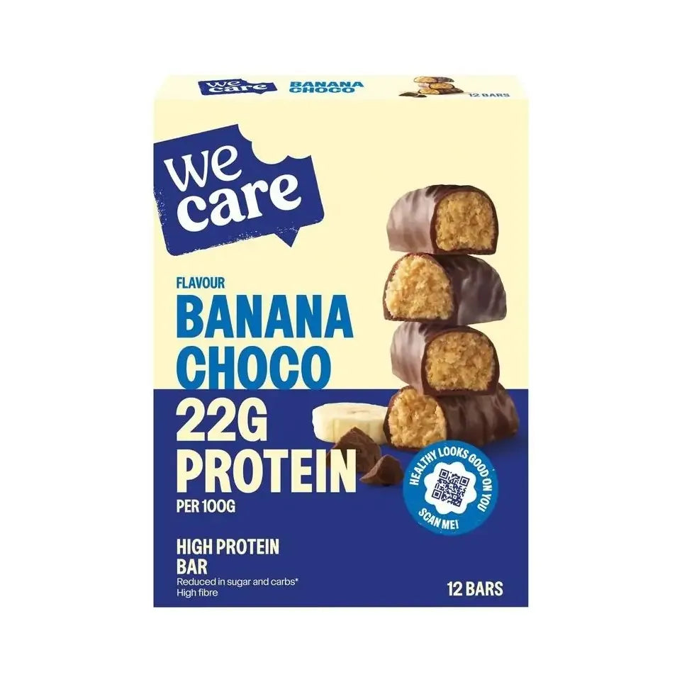 Wecare Bars choco banana 372 gram