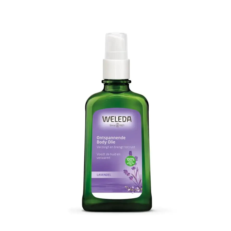 Weleda Lavendel ontspannende body olie 100 ml