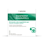 Weleda Ogentroost oogdruppels 0.4 ml 20 ampullen
