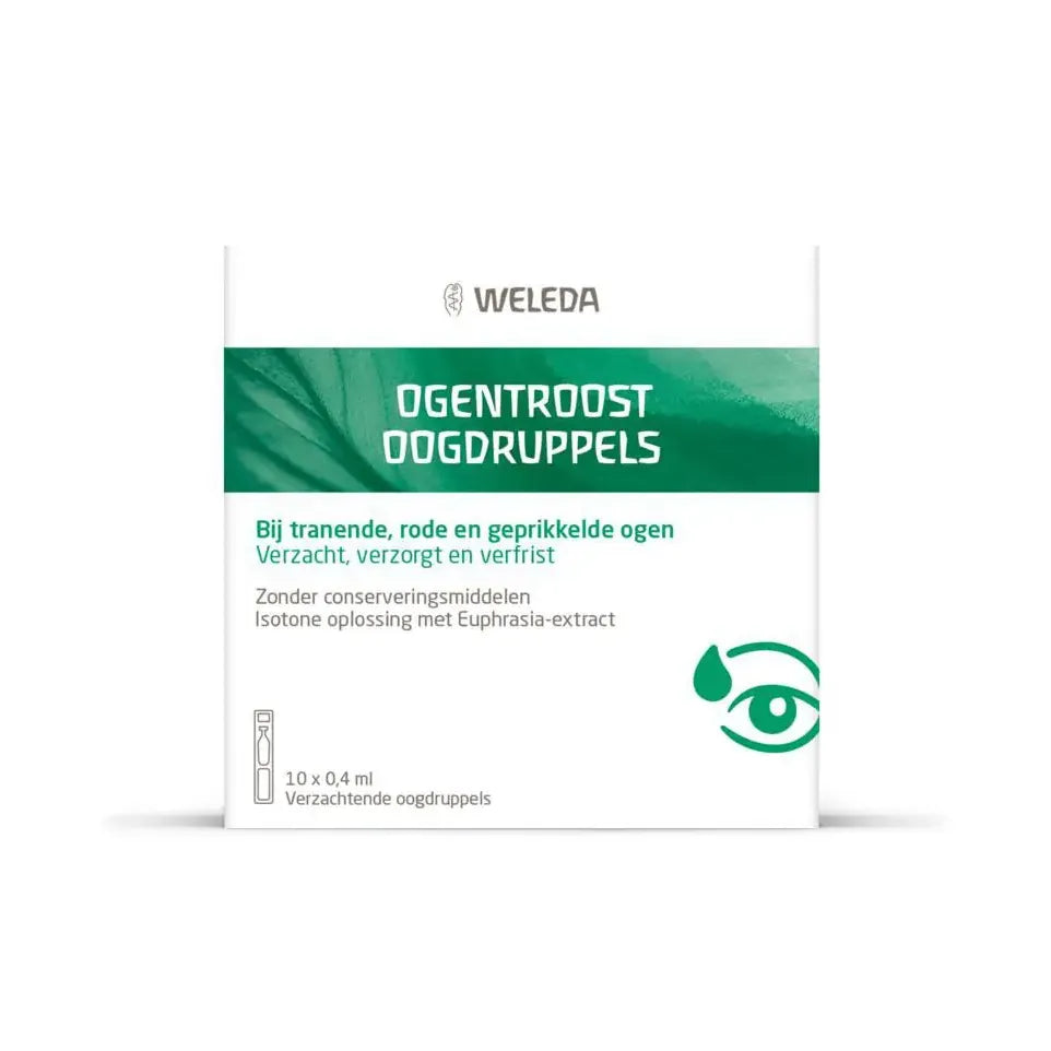 Weleda ogentroost oogdruppels ampulle 10 stuks