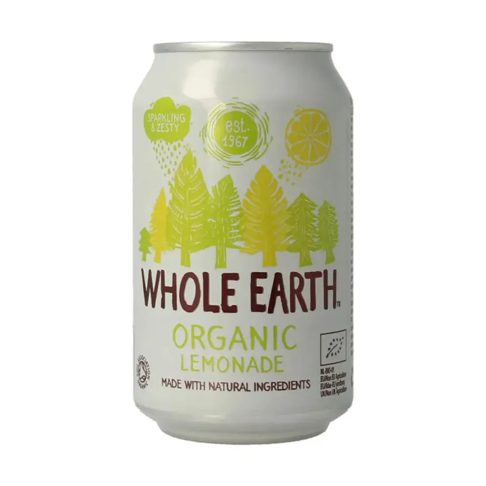 Whole Earth Sparkling lemonade biologisch 330 ml