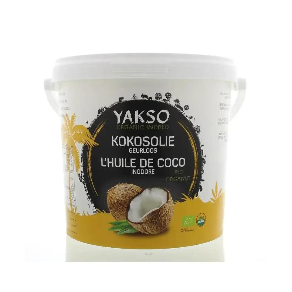 Yakso Kokosolie geurloos 2500 ml