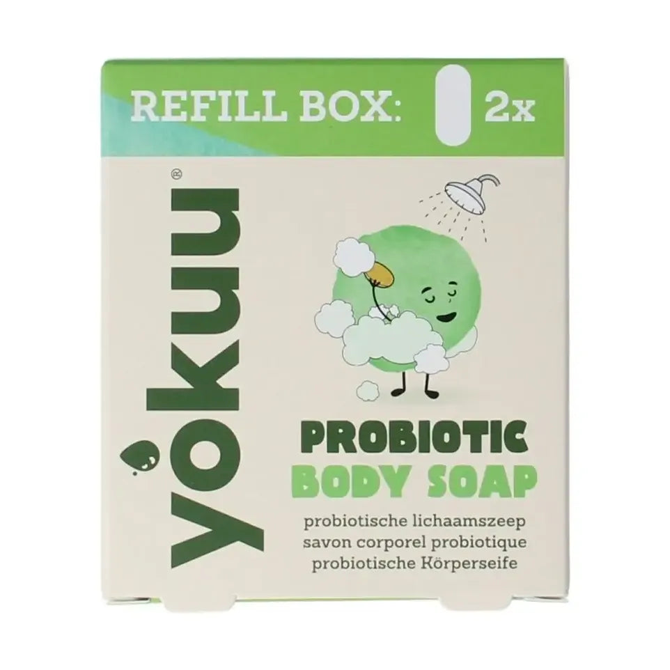 Yokuu Bodywash matcha refill 2 tabletten