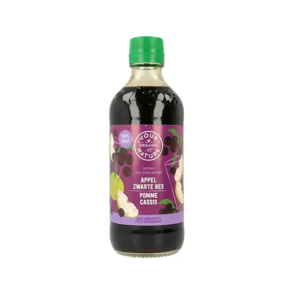 Your Organic Nature Diksap appel zwarte bes 400 ml