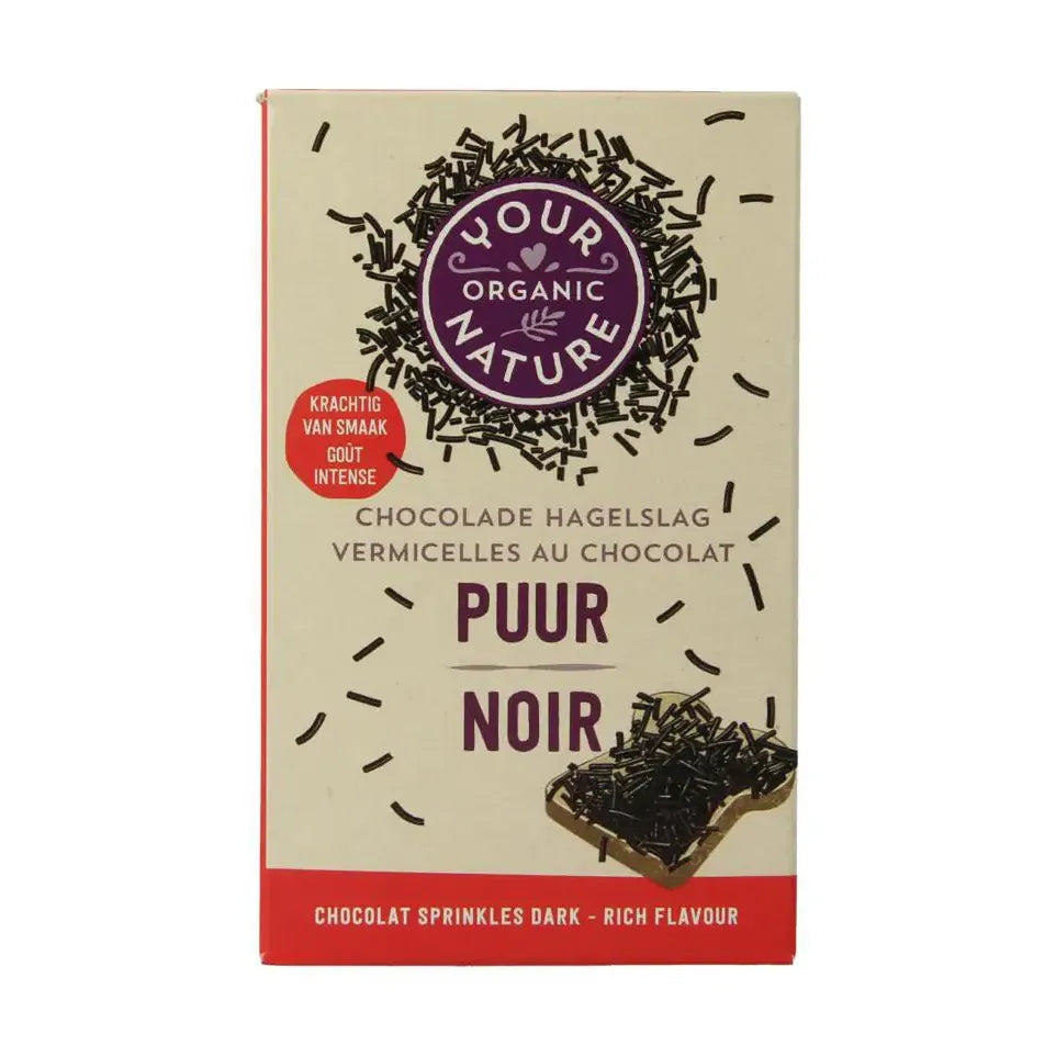 Your Organic Nature Hagelslag puur biologisch 225 gram