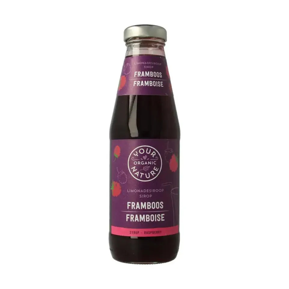 Your Organic Nature Limonadesiroop framboos 500 ml