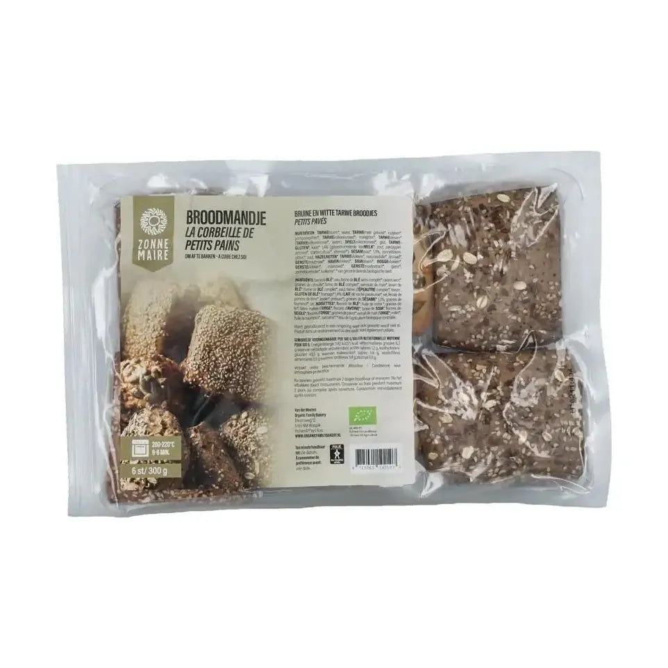 Zonnemaire broodmandje zav biologisch 6 stuks