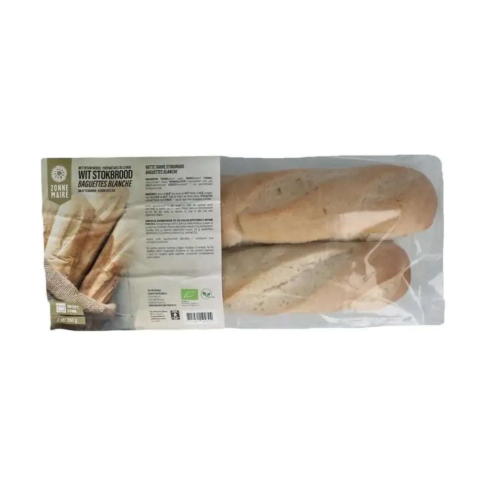 Zonnemaire Stokbrood wit 2 stuks